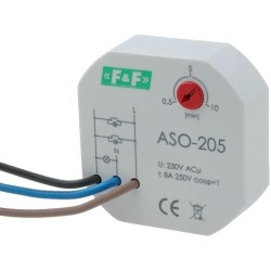 ASO-205; Staircase timer; IP20; 230VAC; in mounting box; 16A; -20÷50°C; F&F