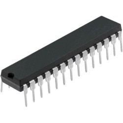 AT28C64B-15PU; EEPROM memory; 8kx8bit; 4.5÷5.5V; DIP28-W; parallel; -40÷85°C; MICROCHIP TECHNOLOGY