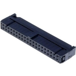 AWP-40; Plug; IDC; female; PIN: 40; IDC; for ribbon cable; 1.27mm; NINIGI