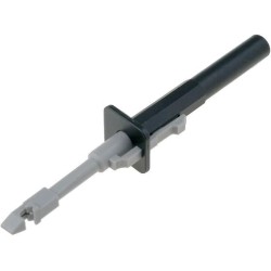 AX-CP-03-B; Clip-on probe; with puncturing point; 10A; black; 4mm; Ø: 4mm; AXIOMET