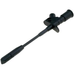 AX-CP-04-B; Clip-on probe; with puncturing point; 10A; black; 4mm; AXIOMET