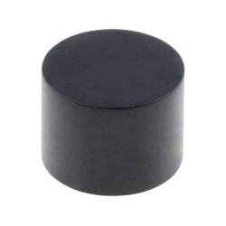 B32-1610; Button; round; black; Ø9.5mm; Application: B3F-4,B3F-5,B3W; OMRON OCB