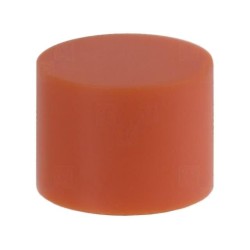B32-1620; Button; round; orange; Ø9.5mm; Application: B3F-4,B3F-5,B3W; OMRON OCB