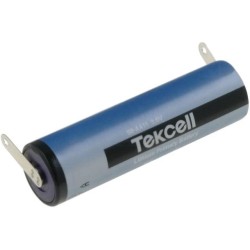 ; Battery: lithium; 3.6V; AA; soldering lugs; Ø14.3x49.5mm; 2400mAh; TEKCELL
