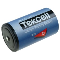 ER34615; Battery: lithium; 3.6V; D; Ø34x61mm; 19000mAh; non-rechargeable; TEKCELL