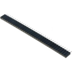 115-1-036-0-MTF-XS0; Socket; pin strips; female; PIN: 36; straight; 2.54mm; THT; 1x36; MPE GARRY