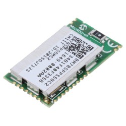 BM78SPPS5NC2-0002AA; Module: Bluetooth Classic / Low Energy; GPIO,I2C,UART; SMD; MICROCHIP TECHNOLOGY