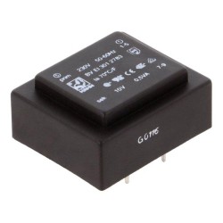 BV EI 301 2783; Transformer: encapsulated; 0.5VA; 230VAC; 10V; 50mA; Mounting: PCB; HAHN