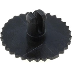 14003-NE; Knob; thumbwheel; black; Ø16mm; Application: CA14; ACP