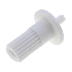 CA6 6024W; Knob; shaft knob,with flange; white; Ø5mm; Flange dia: 9mm; ACP