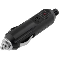 ; Cigarette lighter plug; 5A; Sup.volt: 12÷24VDC; 4CARMEDIA