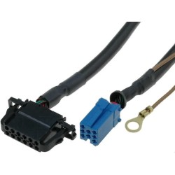 ; Cable for CD changer; ISO mini socket 8pin,VW, Audi 12pin; 4CARMEDIA