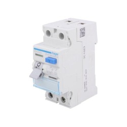 CDA225J; RCD breaker; Inom: 25A; Ires: 30mA; Max surge current: 250A; 400V; HAGER