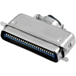 DS1078-50M0L; Connector: Centronics; plug; male; PIN: 50; soldering; for cable; CONNFLY