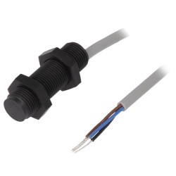 CFAK 12P1103; Sensor: capacitive; Range: 0÷0.5mm; Output conf: PNP / NO; Mat: PBT; BAUMER