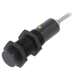 CFAK 18P1200; Sensor: capacitive; Range: 2÷15mm; Output conf: PNP / NO; Mat: PBT; BAUMER