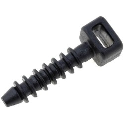 CH-5; Peg; polyamide; UL94V-2; black; H: 24.3mm; H1: 6.1mm; L: 9.7mm; W: 6mm; KSS WIRING