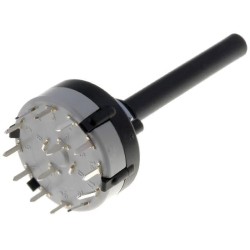 CK1060; Switch: rotary; Pos: 6; 0.15A/250VDC; Poles number: 2; 30°; -30÷85°C; LORLIN