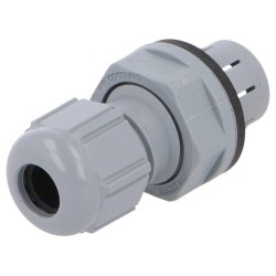 53112921; Cable gland; IP68; Mat: polyamide; dark grey; push-in; LAPP KABEL