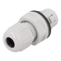 53112692; Cable gland; IP68; Mat: polyamide; light grey; push-in; LAPP KABEL