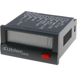 6.130.012.853; Counter: electronical; LCD; pulses; 99999999; IP65; KUBLER