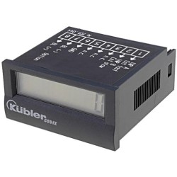 6.136.012.851; Counter: electronical; LCD; speed; 99999999; IP65; IN 1: voltage; KUBLER