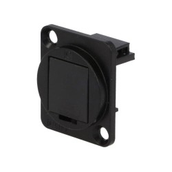 CP30241MB; Protection cap; black; metal; Case: XLR standard; 19x24mm; CLIFF