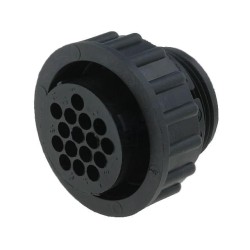 182642-1; Plug; female; PIN: 16; w/o contacts; CPC Series 1; for cable; TE Connectivity
