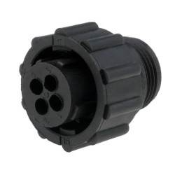 182647-1; Plug; female; PIN: 4; w/o contacts; CPC Series 1; for cable; TE Connectivity