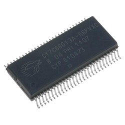 CY7C68013A-56PVXC; Microcontroller 8051; SRAM: 16kB; 3÷3.6VDC; SSOP56; CYPRESS