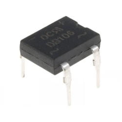 DB106; Single-phase bridge rectifier; Urmax: 800V; If: 1A; Ifsm: 50A; DB-1; DC COMPONENTS