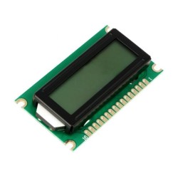 DEM 08171 FGH-PW; Display: LCD; alphanumeric; FSTN Positive; 8x1; 60x33x12mm; LED; DISPLAY ELEKTRONIK