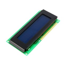 DEM 16102 SBH-PW-N; Display: LCD; alphanumeric; STN Negative; 16x1; 80x36x10.5mm; LED; DISPLAY ELEKTRONIK