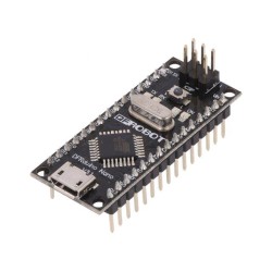 DFR0010; Controller; Arduino; ATMEGA328; 7÷12VDC; PWM: 6; Anal.in: 8; DFROBOT