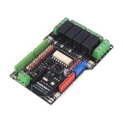 DFR0144; Module: relay; shield; TTL; Application: ARDUINO; 240VAC; 60VDC; DFROBOT