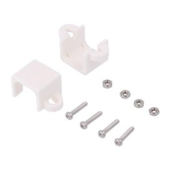 FIT0160; Bracket; white; Pcs: 2; Holder mat: plastic; DFROBOT