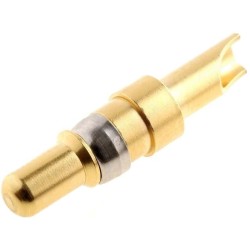 131C10029X; Contact; male; 14AWG÷12AWG; gold-plated; soldering; for cable; 20A; CONEC