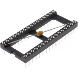 001-3-032-6-B1STF-XT0; Socket: DIP; PIN: 32; Pitch: 2.54mm; precision; THT; gold-plated; MPE GARRY