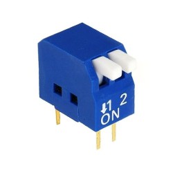 ; Switch: DIP-SWITCH; Poles number: 2; ON-OFF; 0.05A/12VDC; Pos: 2; NINIGI