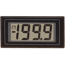 DPM125; Meter: mounting; on panel; digital; 48x24x10.5mm; VDC: 0÷200mV; LASCAR