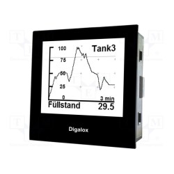 DPM72-PP; Meter: mounting; digital; on panel; LCD (192x160); 72x72mm; 0÷50°C; TDE INSTRUMENTS