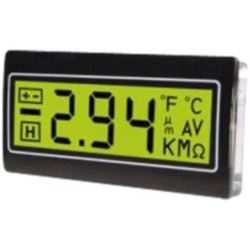 DPM961-TG; Meter: mounting; on panel; digital; 48x24mm; VDC: -200÷0÷200mV; TDE INSTRUMENTS