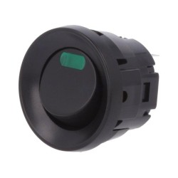 DS-060K-S-LG; ROCKER; SPST; Pos: 2; ON-OFF; 3A/250VAC; black; LED; Rcont max: 20mΩ; MIYAMA