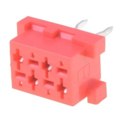 DS1015-04-04R6XT; Wire-board; socket; female; PIN: 4; THT; on PCBs; 1.5A; 30mΩ; CONNFLY