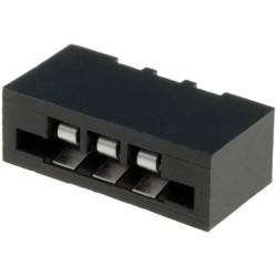 DS1020-03ST1D; Connector: FFC (FPC); straight; PIN: 3; NON-ZIF; THT; tinned; 20mΩ; CONNFLY