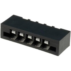 DS1020-05ST1D; Connector: FFC (FPC); straight; PIN: 5; NON-ZIF; THT; tinned; 20mΩ; CONNFLY