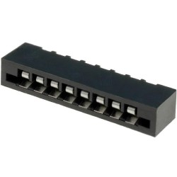 DS1020-08ST1D; Connector: FFC (FPC); straight; PIN: 8; NON-ZIF; THT; tinned; 20mΩ; CONNFLY