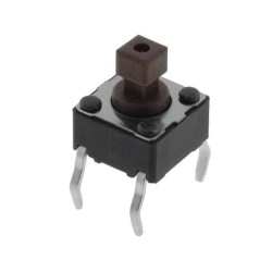 DTS-644N; Microswitch TACT; SPST-NO; Pos: 2; 0.05A/12VDC; THT; none; 1.6N; DIPTRONICS