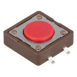 DTSM-21R-V-B; Microswitch TACT; SPST-NO; Pos: 2; 0.05A/12VDC; SMT; none; 2.6N; DIPTRONICS