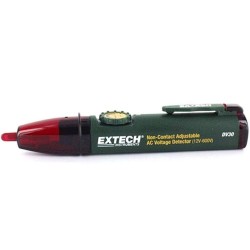DV30; Tester: non-contact voltage detector; VAC: 12÷600V; batteries; EXTECH
